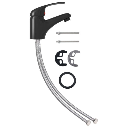 Basin Mixer Tap Black 13x10 cm Basin Mixer Tap Black 13x10 cm