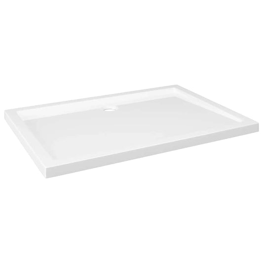 Rectangular ABS Shower Base Tray White 70x100 cm Rectangular ABS Shower Base Tray White 70x100 cm