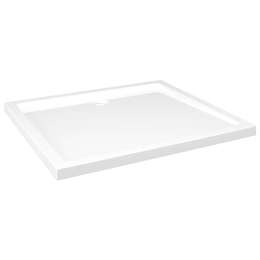 Rectangular ABS Shower Base Tray White 80x90 cm Rectangular ABS Shower Base Tray White 80x90 cm