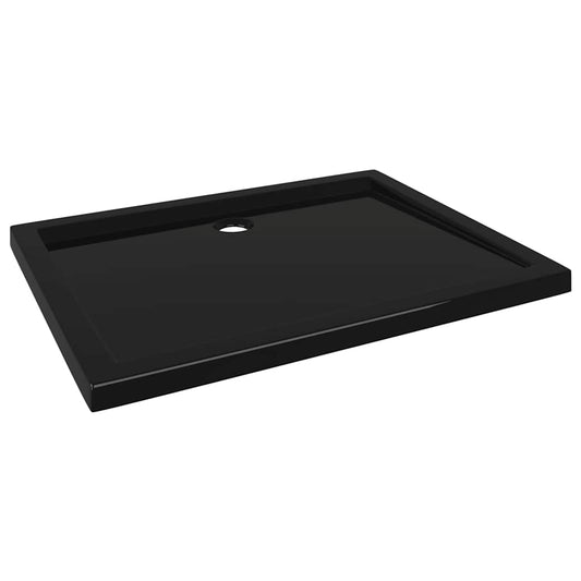 Rectangular ABS Shower Base Tray Black 80x100 cm Rectangular ABS Shower Base Tray Black 80x100 cm