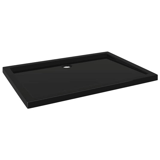Rectangular ABS Shower Base Tray Black 70x100 cm Rectangular ABS Shower Base Tray Black 70x100 cm