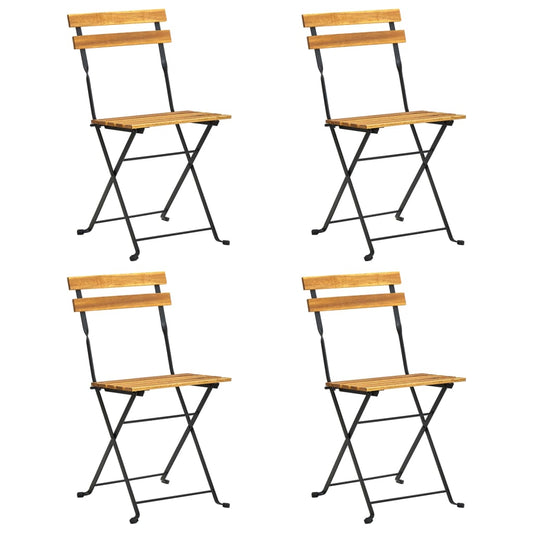 5 Piece Folding Outdoor Dining Set Solid Acacia Wood 5 Piece Folding Outdoor Dining Set Solid Acacia Wood