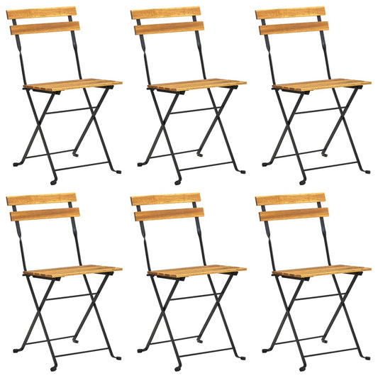 7 Piece Folding Outdoor Dining Set Solid Acacia Wood 7 Piece Folding Outdoor Dining Set Solid Acacia Wood