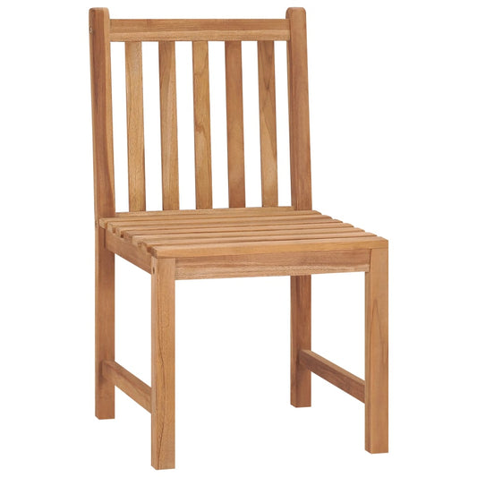 Garden Chairs 2 pcs Solid Teak Wood Garden Chairs 2 pcs Solid Teak Wood