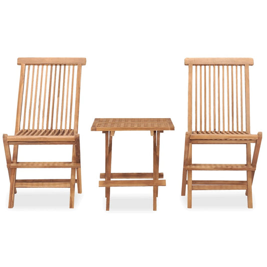Outdoor Dining Set | Teak Brown | Well-sanded teak hardwood | Medium Outdoor Dining Set | Teak Brown | Well-sanded teak hardwood | Medium