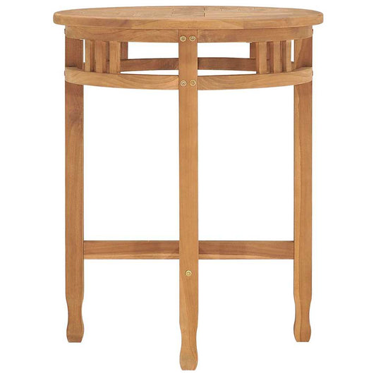 315463 vidaXL Bistro Table Ø60x75,5 cm Solid Teak Wood 315463 vidaXL Bistro Table Ø60x75,5 cm Solid Teak Wood