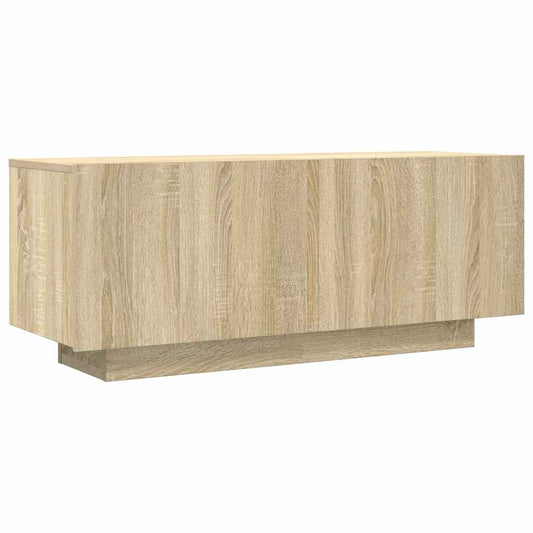 TV Cabinet Sonoma Oak 100x35x40 cm Engineered Wood TV Cabinet Sonoma Oak 100x35x40 cm Engineered Wood