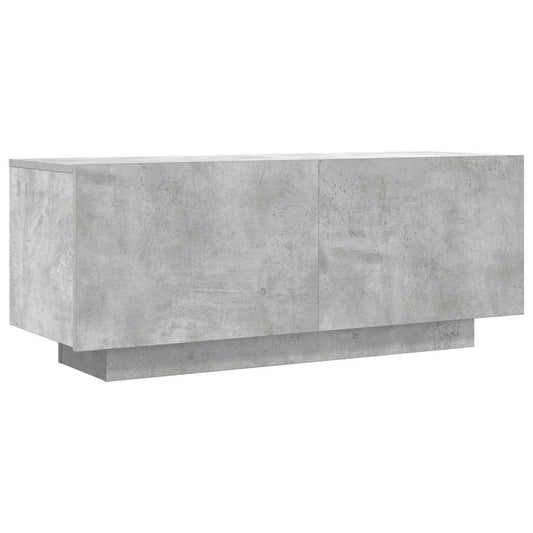 TV Cabinet Concrete Grey 100x35x40 cm Engineered Wood TV Cabinet Concrete Grey 100x35x40 cm Engineered Wood