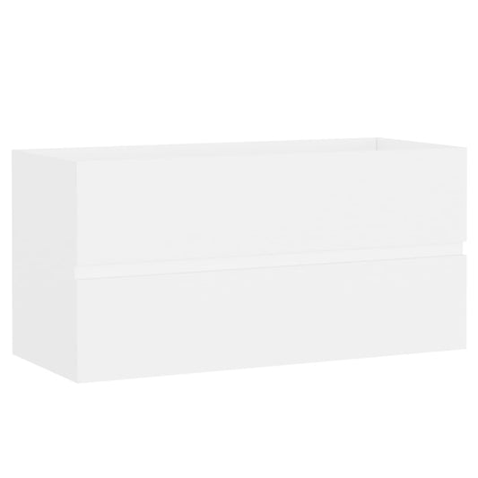 Sink Cabinet | White | Engineered Wood | 90x38.5x45 cm | Sink Cabinet Sink Cabinet | White | Engineered Wood | 90x38.5x45 cm | Sink Cabinet