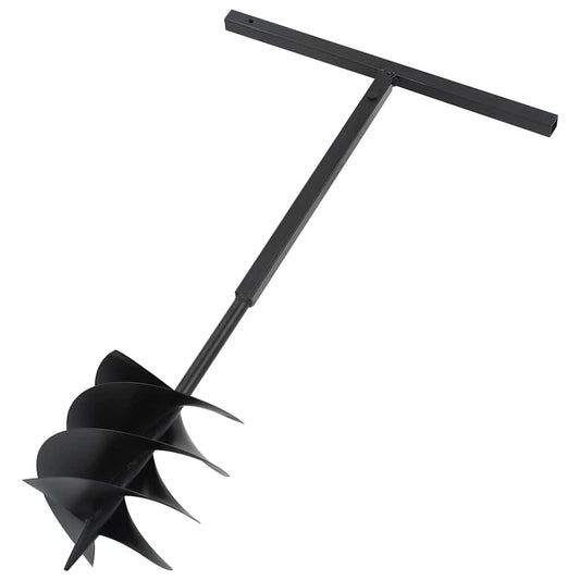 Ground Drill with Handle 250 mm with Extension Tube 8 m Steel Ground Drill with Handle 250 mm with Extension Tube 8 m Steel