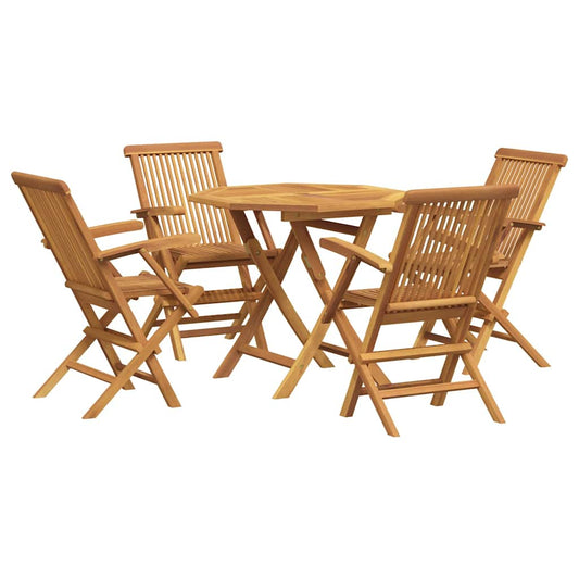 3059582 vidaXL 5 Piece Garden Dining Set Solid Teak Wood (47418+2x41999) 3059582 vidaXL 5 Piece Garden Dining Set Solid Teak Wood (47418+2x41999)