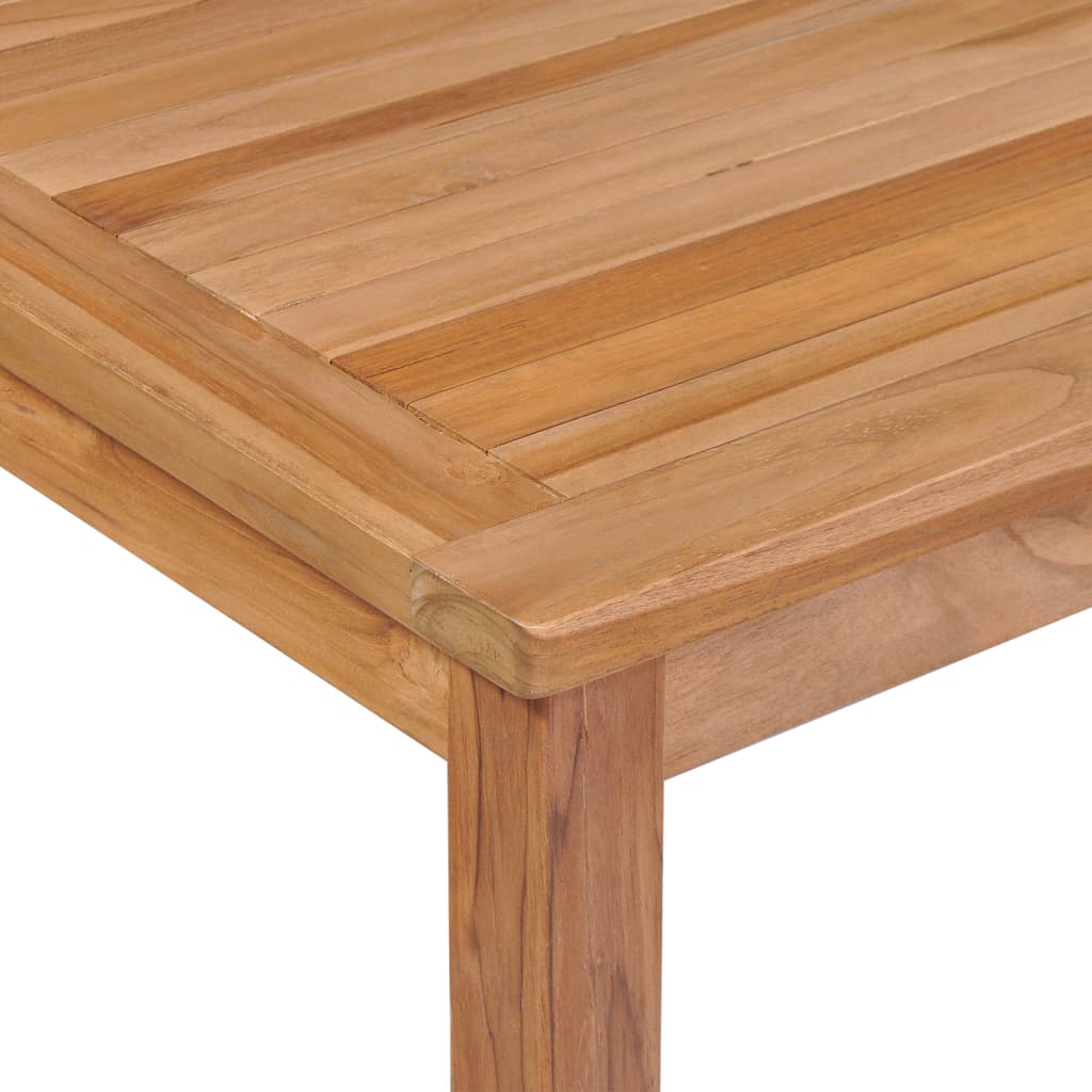 Garden Dining Set | Warm Teak | Fine sanded teak hardwood | Large