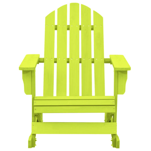 Garden Rocking Chair | Green | Solid fir wood | Standard Garden Rocking Chair | Green | Solid fir wood | Standard