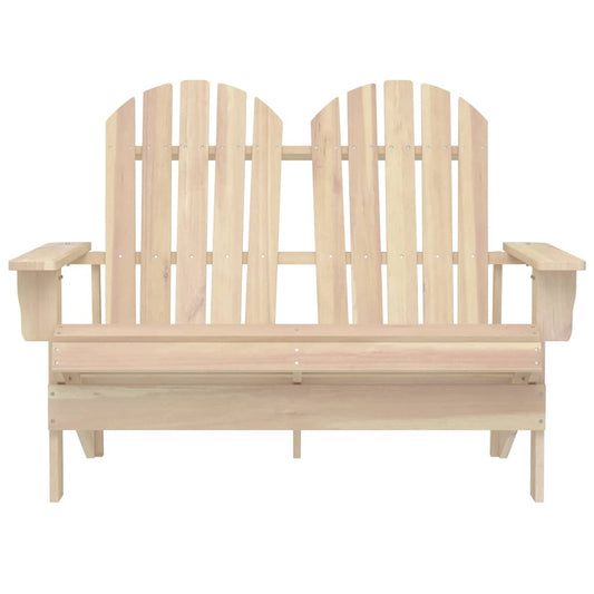 2-Seater Garden Adirondack Chair Solid Fir Wood 2-Seater Garden Adirondack Chair Solid Fir Wood
