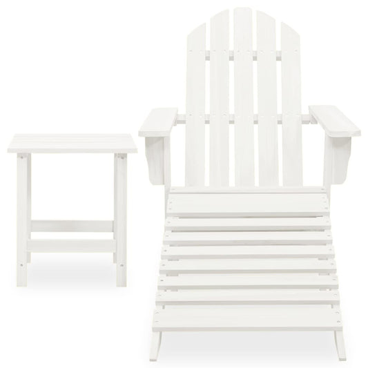 Garden Chair | White | Solid fir wood | Large | Detachable | Garden Chair Garden Chair | White | Solid fir wood | Large | Detachable | Garden Chair