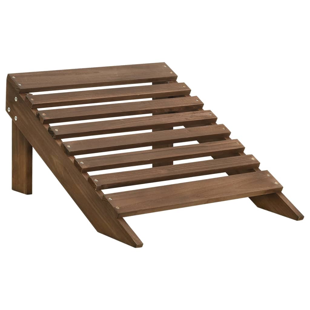 Garden Chair | Brown | Solid fir wood | Large | Detachable