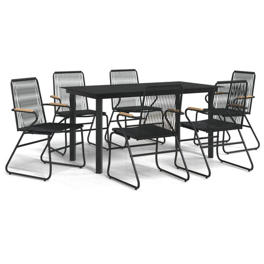 Garden Dining Set | Black Garden Dining Set | Black