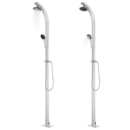 315943 vidaXL Garden Shower 215 cm Aluminium 315943 vidaXL Garden Shower 215 cm Aluminium