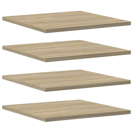 805176 vidaXL Bookshelf Boards 4 pcs Sonoma Oak 40x40x1,5 cm Engineered Wood 805176 vidaXL Bookshelf Boards 4 pcs Sonoma Oak 40x40x1,5 cm Engineered Wood