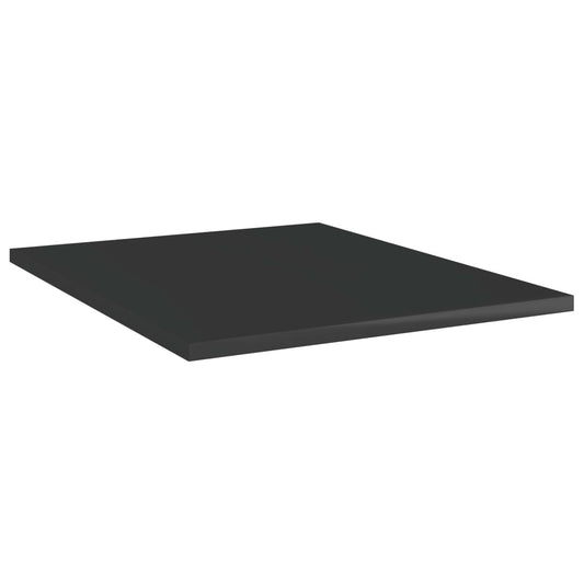805199 vidaXL Bookshelf Boards 8 pcs High Gloss Black 40x50x1,5 cm Engineered Wood 805199 vidaXL Bookshelf Boards 8 pcs High Gloss Black 40x50x1,5 cm Engineered Wood