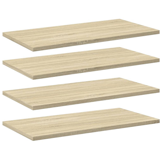 805240 vidaXL Bookshelf Boards 4 pcs Sonoma Oak 60x30x1,5 cm Engineered Wood 805240 vidaXL Bookshelf Boards 4 pcs Sonoma Oak 60x30x1,5 cm Engineered Wood