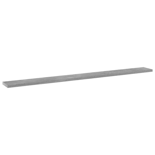 805370 vidaXL Bookshelf Boards 4 pcs Concrete Grey 100x10x1,5 cm Engineered Wood 805370 vidaXL Bookshelf Boards 4 pcs Concrete Grey 100x10x1,5 cm Engineered Wood