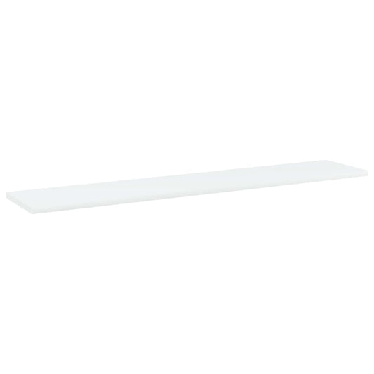 805378 vidaXL Bookshelf Boards 4 pcs White 100x20x1,5 cm Engineered Wood 805378 vidaXL Bookshelf Boards 4 pcs White 100x20x1,5 cm Engineered Wood