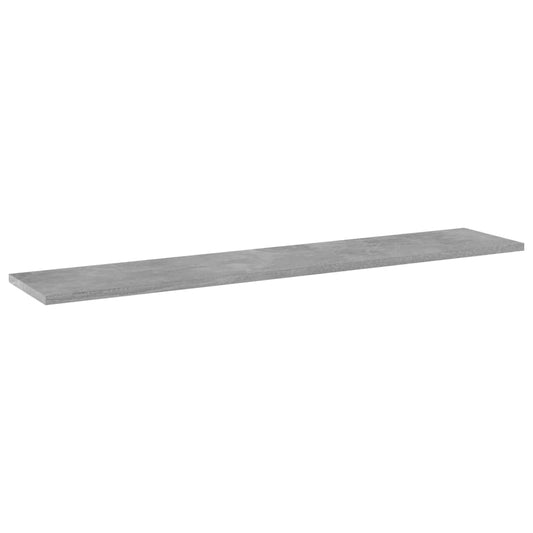 805386 vidaXL Bookshelf Boards 4 pcs Concrete Grey 100x20x1,5 cm Engineered Wood 805386 vidaXL Bookshelf Boards 4 pcs Concrete Grey 100x20x1,5 cm Engineered Wood