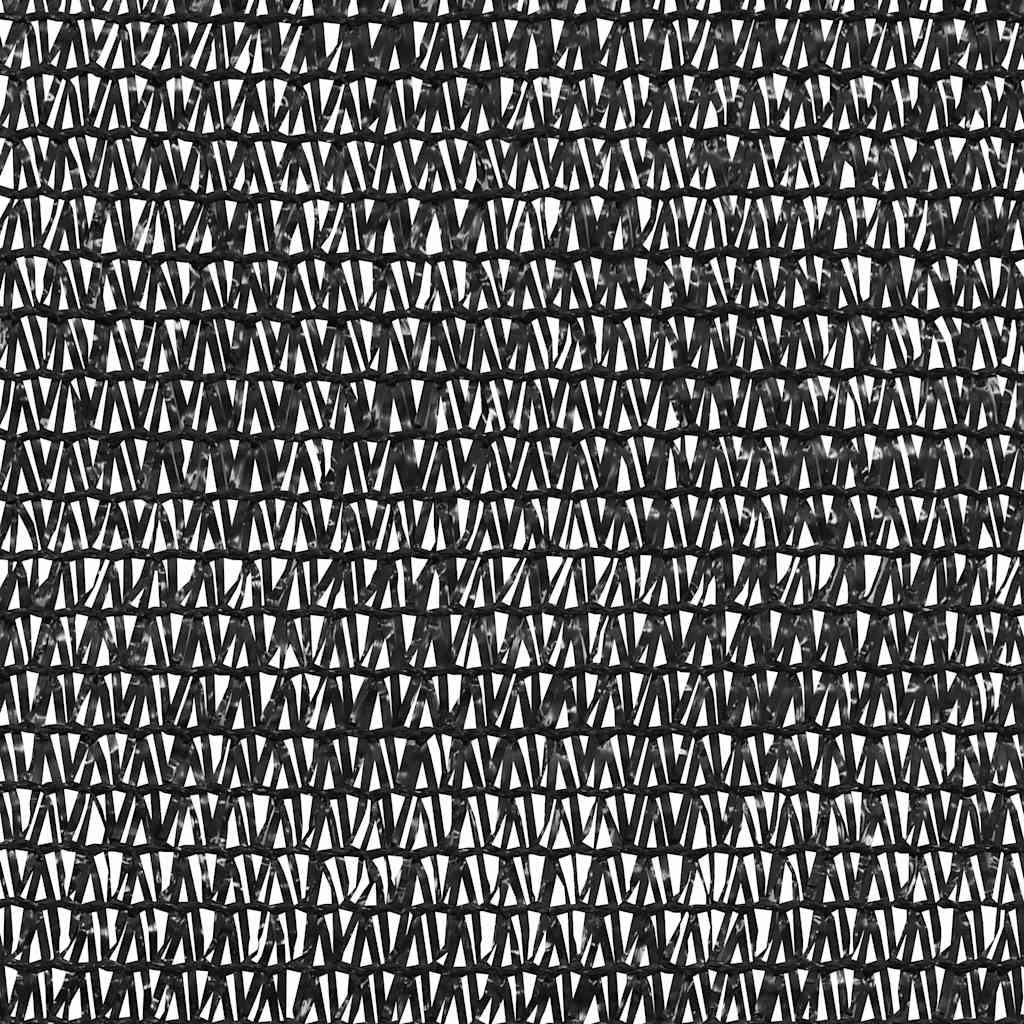 149333 vidaXL Privacy Net Black 3,6x25 m HDPE 75 g/m²