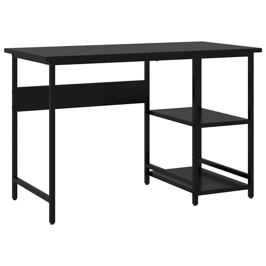 20550 vidaXL Computer Desk Black 105x50x72 cm MDF and Metal 20550 vidaXL Computer Desk Black 105x50x72 cm MDF and Metal
