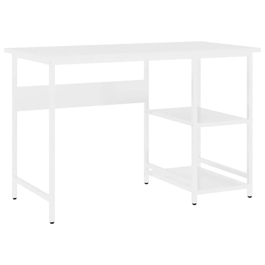 20551 vidaXL Computer Desk White 105x50x72 cm MDF and Metal 20551 vidaXL Computer Desk White 105x50x72 cm MDF and Metal