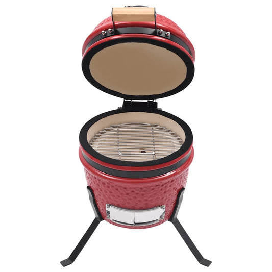 316095 vidaXL 2-in-1 Kamado Barbecue Grill Smoker Ceramic 56 cm Red 316095 vidaXL 2-in-1 Kamado Barbecue Grill Smoker Ceramic 56 cm Red