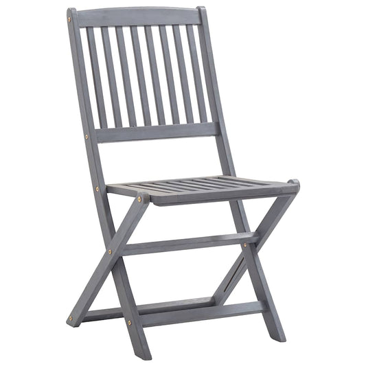 Folding Chairs 6 pcs Solid Acacia Wood Folding Chairs 6 pcs Solid Acacia Wood