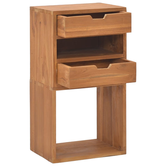 Storage Cabinet 40x30x76 cm Solid Teak Wood Storage Cabinet 40x30x76 cm Solid Teak Wood
