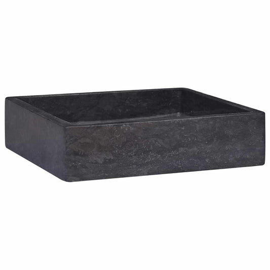 149169 vidaXL Sink Black 40x40x10 cm Marble 149169 vidaXL Sink Black 40x40x10 cm Marble