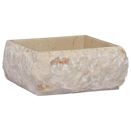 Sink Cream 30x30x13 cm Marble Sink Cream 30x30x13 cm Marble