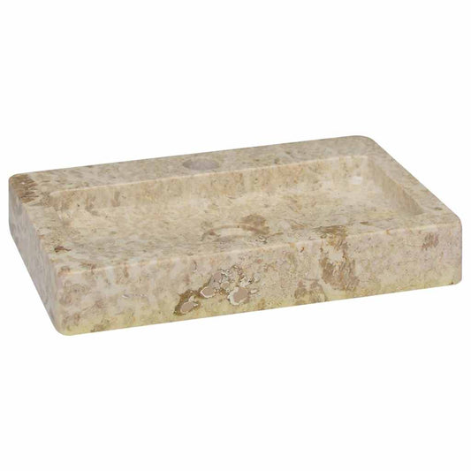 Sink Cream 38x24x6.5 cm Marble Sink Cream 38x24x6.5 cm Marble