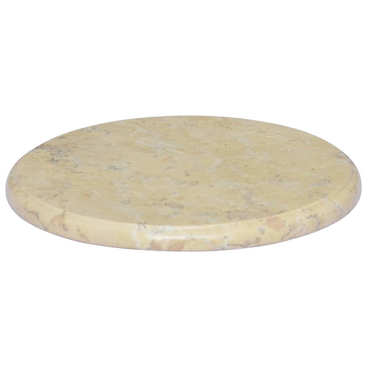 149189 vidaXL Table Top Cream Ø40x2,5 cm Marble 149189 vidaXL Table Top Cream Ø40x2,5 cm Marble