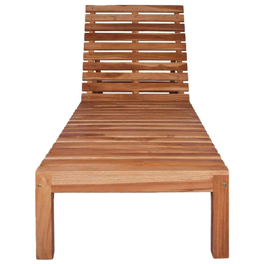 316171 vidaXL Sun Lounger Solid Teak Wood 316171 vidaXL Sun Lounger Solid Teak Wood