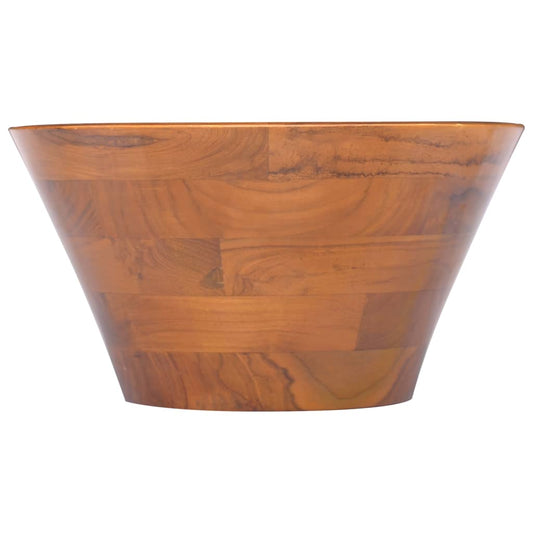 Basin Solid Teak Wood Φ40x20 cm Basin Solid Teak Wood Φ40x20 cm
