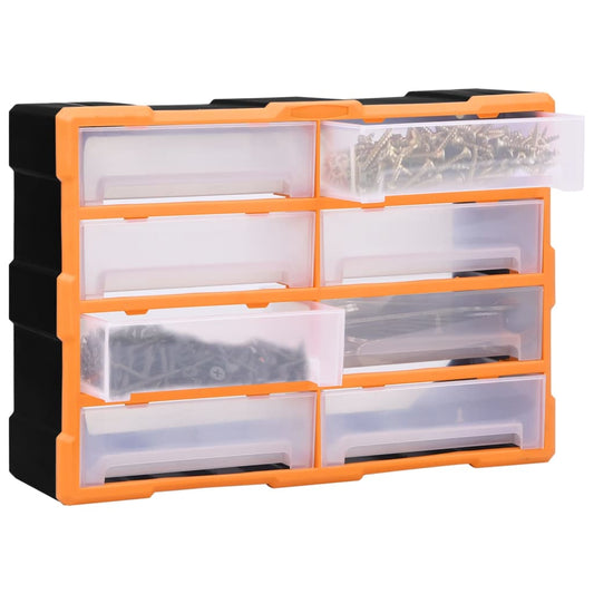 Multi-drawer Organiser with 8 Big Drawers 52x16x37 cm Multi-drawer Organiser with 8 Big Drawers 52x16x37 cm