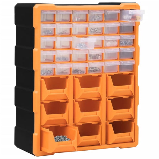 Multi-drawer Organiser with 39 Drawers 38x16x47 cm Multi-drawer Organiser with 39 Drawers 38x16x47 cm