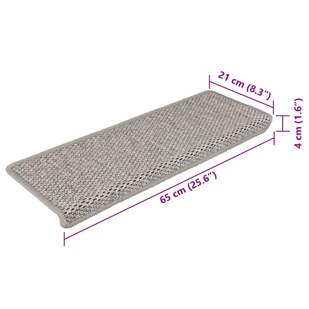 Stair Mat | Set of 15 | Silver