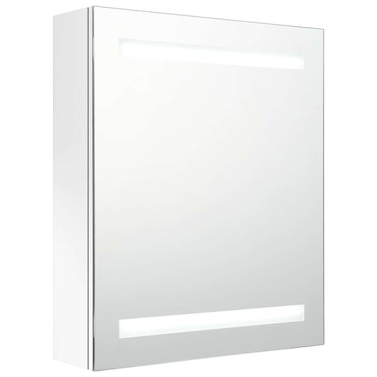 326486 vidaXL LED Bathroom Mirror Cabinet Shining White 50x14x60 cm 326486 vidaXL LED Bathroom Mirror Cabinet Shining White 50x14x60 cm