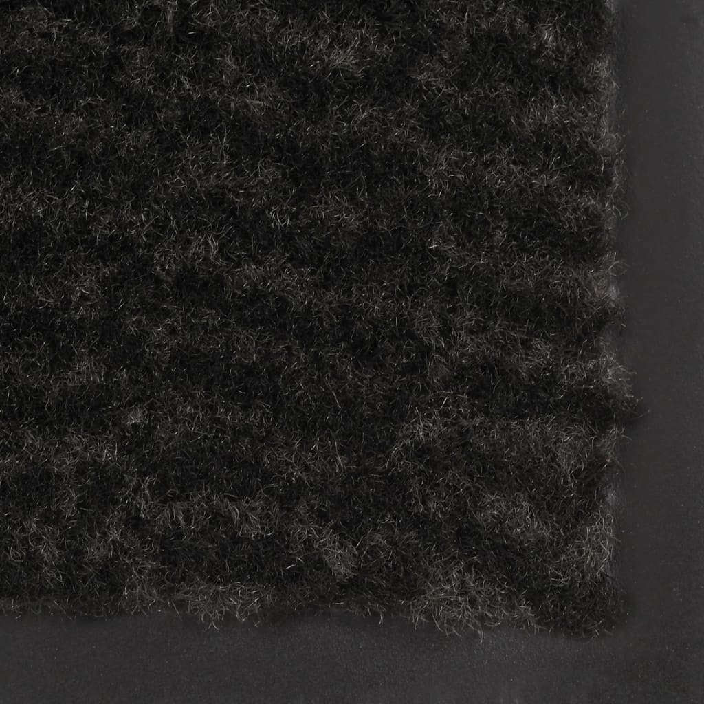 Doormat Tufted 60x150 cm Black