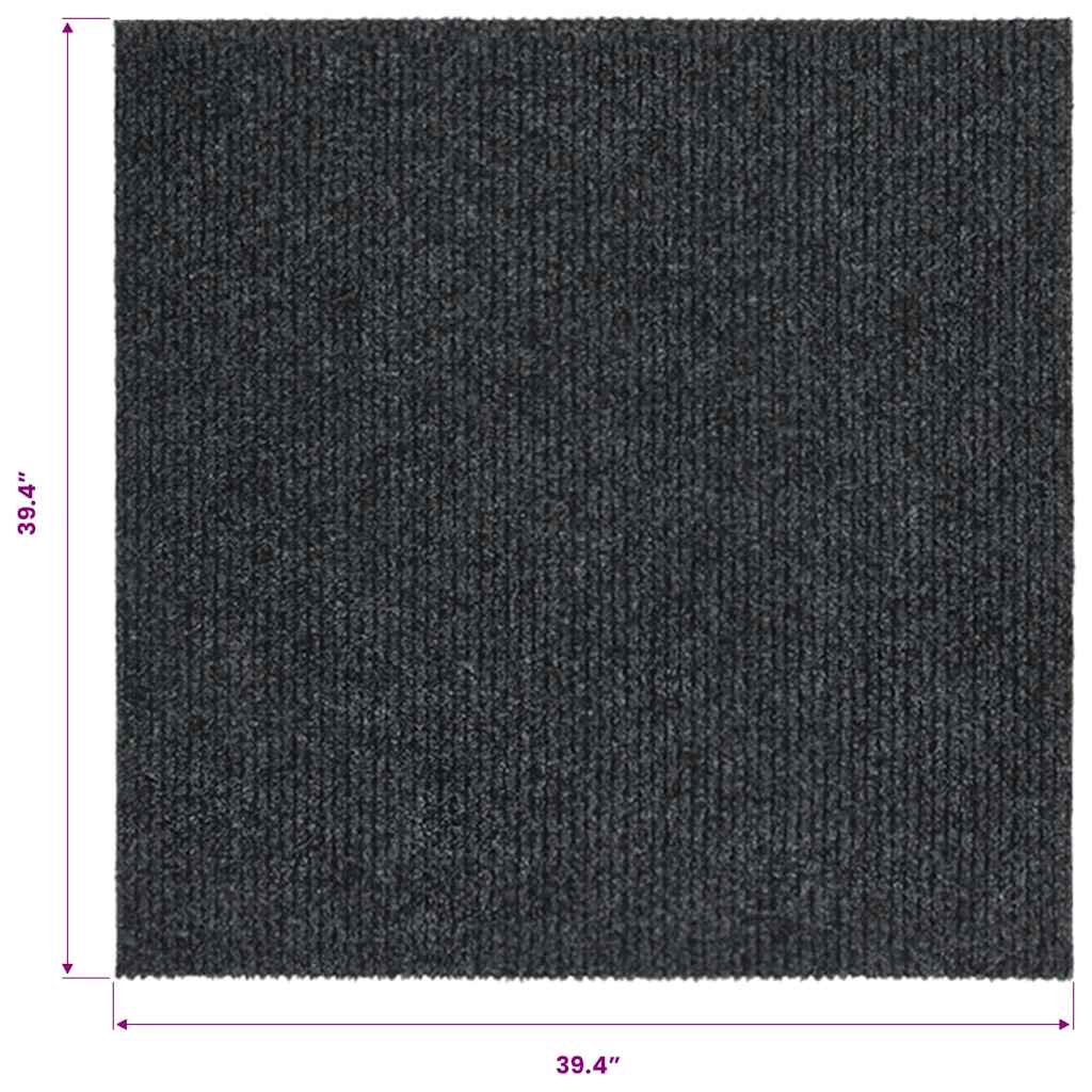 Dirt Trapper Carpet Runner 100x100 cm Anthracite
