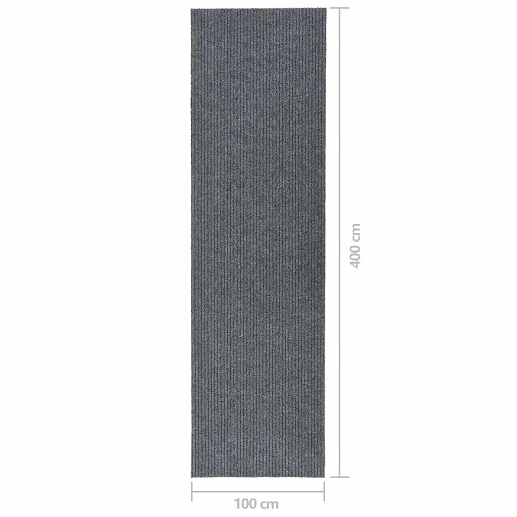 Dirt Trapper Carpet Runner 100x400 cm Grey