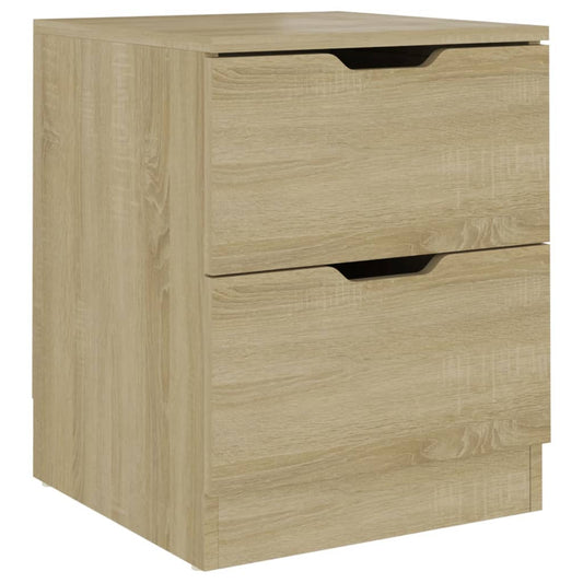 Bedside Cabinet Sonoma Oak 40x40x50 cm Engineered Wood Bedside Cabinet Sonoma Oak 40x40x50 cm Engineered Wood