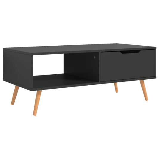 Coffee Table Grey 100x49.5x43 cm Engineered Wood Coffee Table Grey 100x49.5x43 cm Engineered Wood
