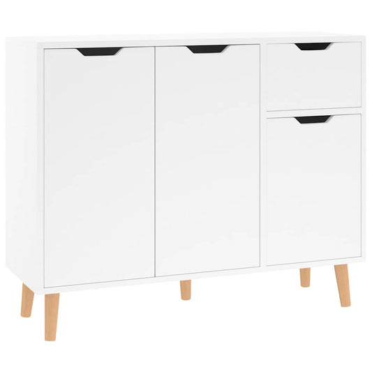 326819 vidaXL Sideboard High Gloss White 90x30x72 cm Engineered Wood 326819 vidaXL Sideboard High Gloss White 90x30x72 cm Engineered Wood